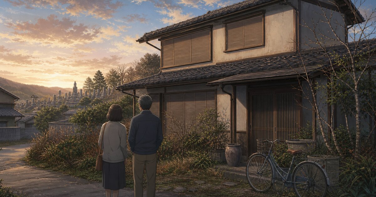 「お墓じまい」より先に考えたい、空き家になった実家のこと
